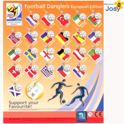 football Europeo colgante 